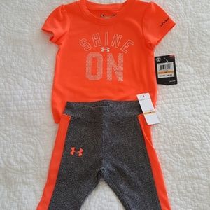 NWT Under armour matching set